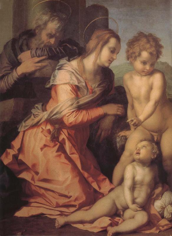 Andrea del Sarto Holy family